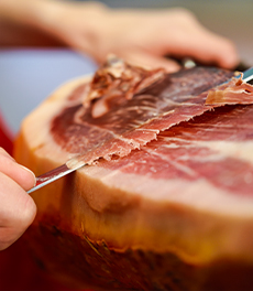 Jambon découpé Lyon